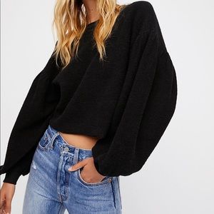 Free People Sleeves Like These Pullover NWT